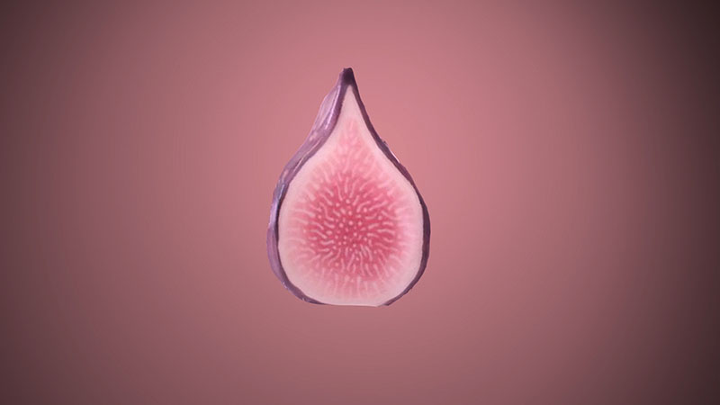 Yasmin Falahat fig ceramic from billboard commission video