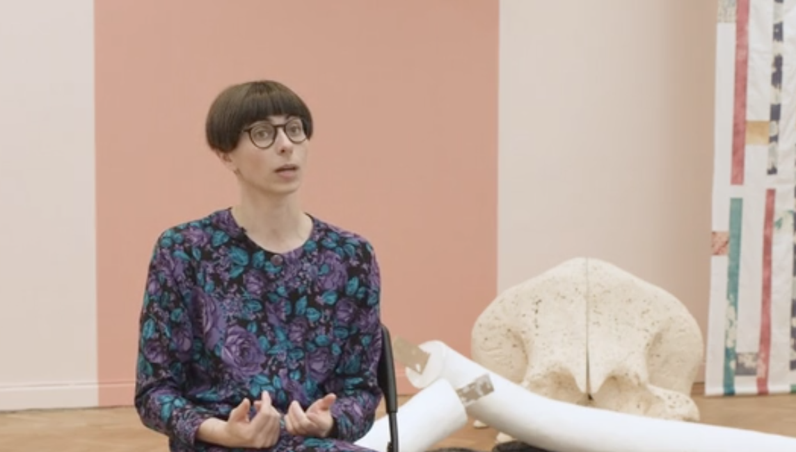 Cecilia Charlton talks about her textile exhibition Mammoth Loop at SPACE Ilford