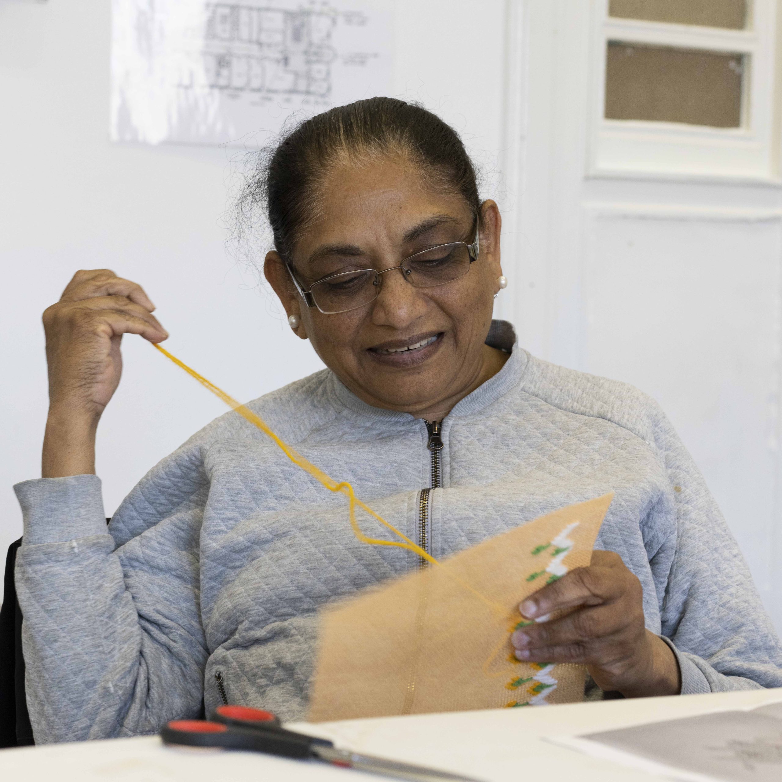 Cecilia Charlton, Mammoth Loop textile workshops, SPACE ILFORD 2021