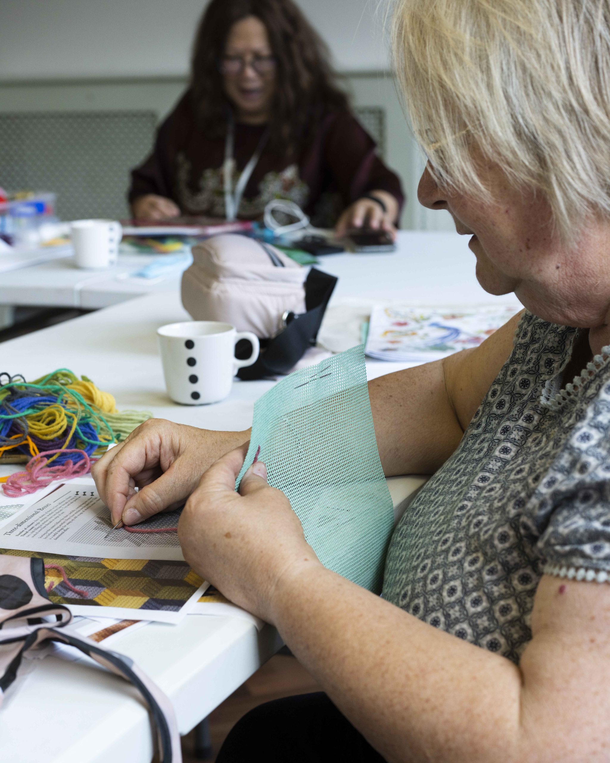 Cecilia Charlton, Mammoth Loop textile workshops, SPACE ILFORD 2021